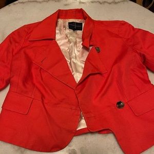 Super cute blazer! Coral color.